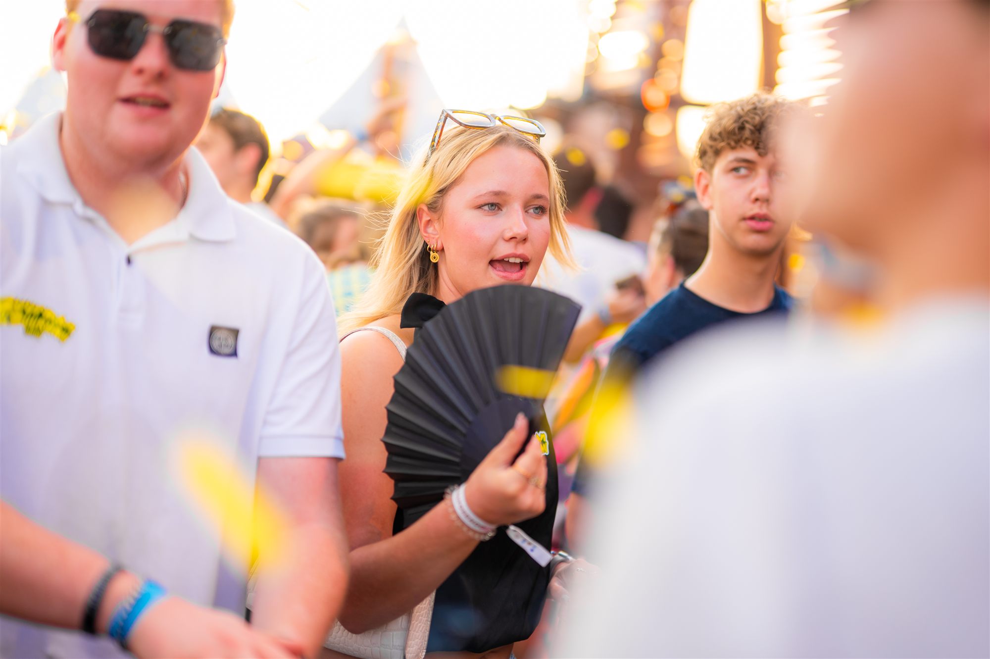 Bezoekers van Zomerfeesten Rietmolen